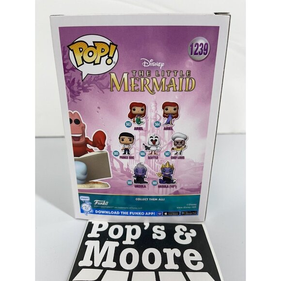 Funko Pop! The Little Mermaid: Sebastian 1239 Exclusive Vinyl Figure Brand New - Picture 4 of 8